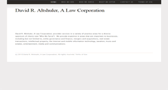 Desktop Screenshot of drataxlaw.com